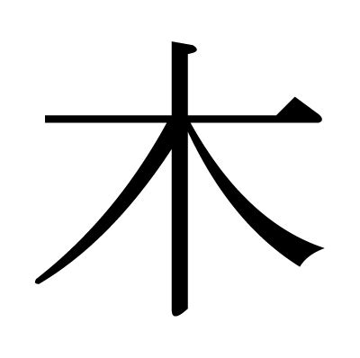 木 漢字